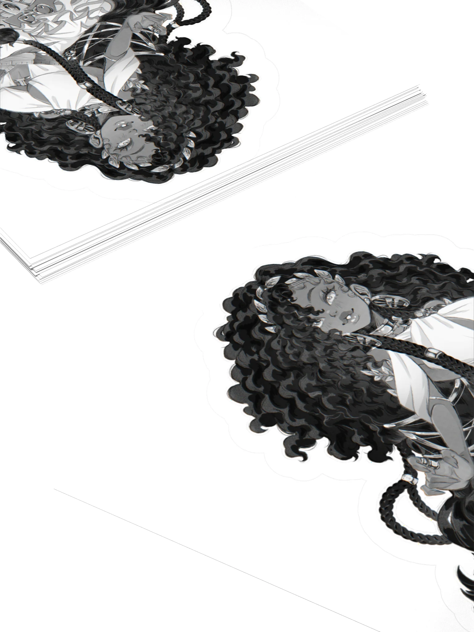 Manga Style Sticker product image (11)