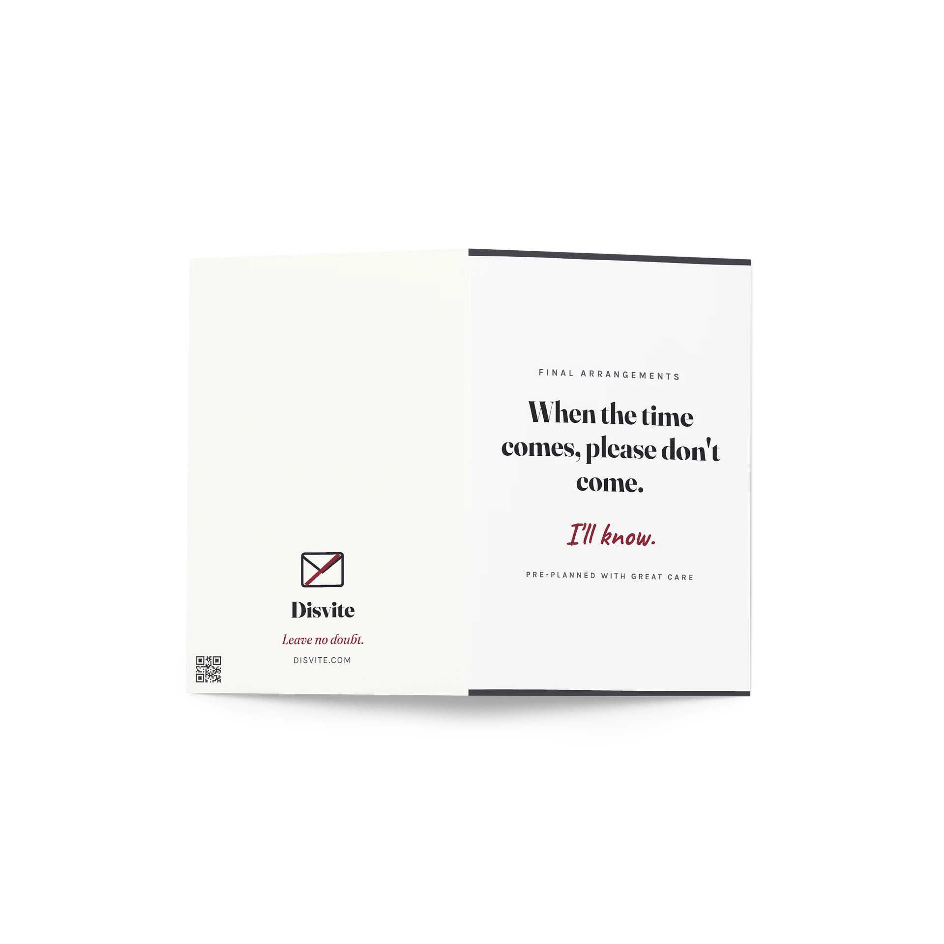 The Final Arrangements Card product image (4)