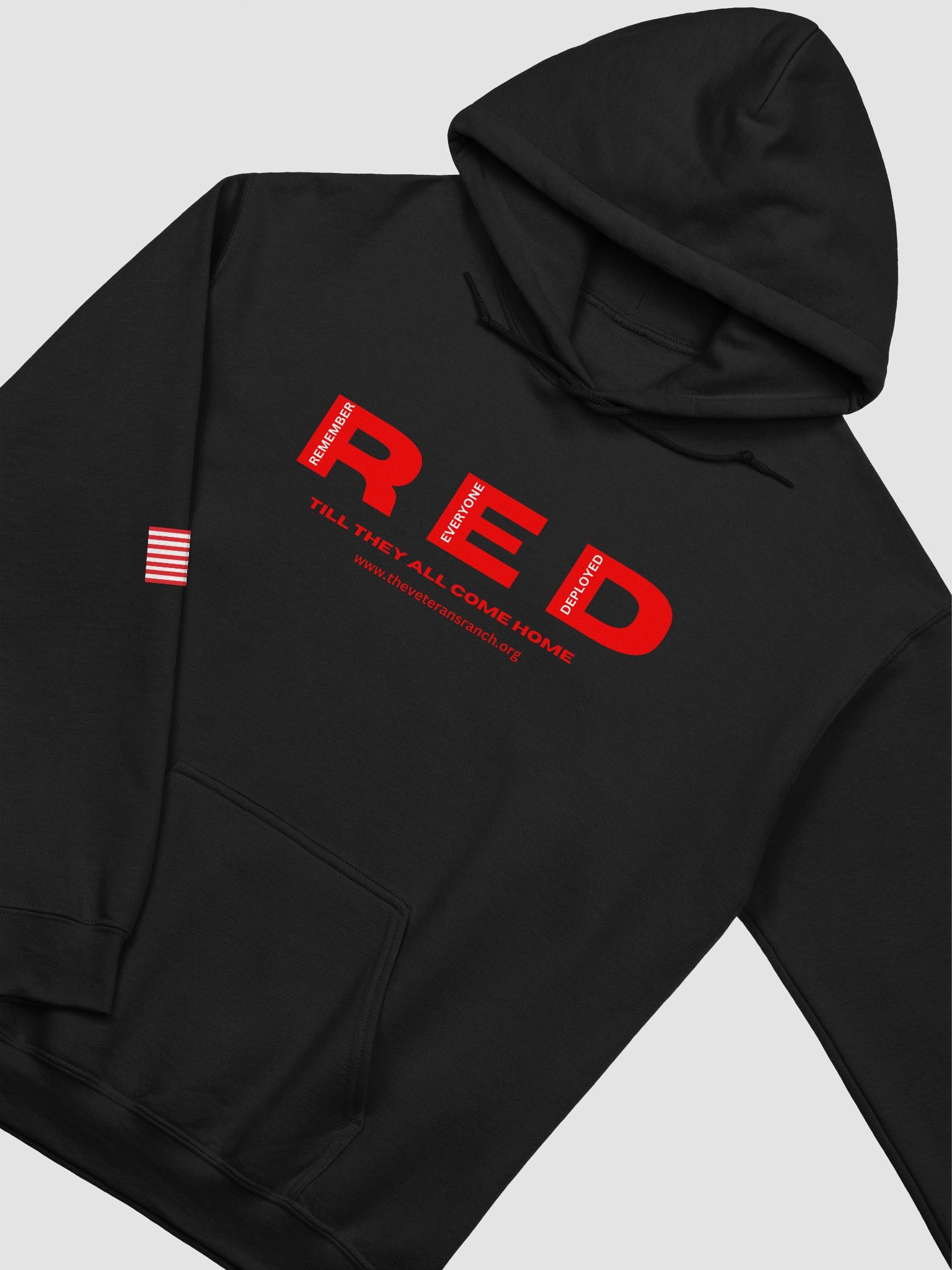 Remember Everyone Deployed Black Hoodie product image (3)