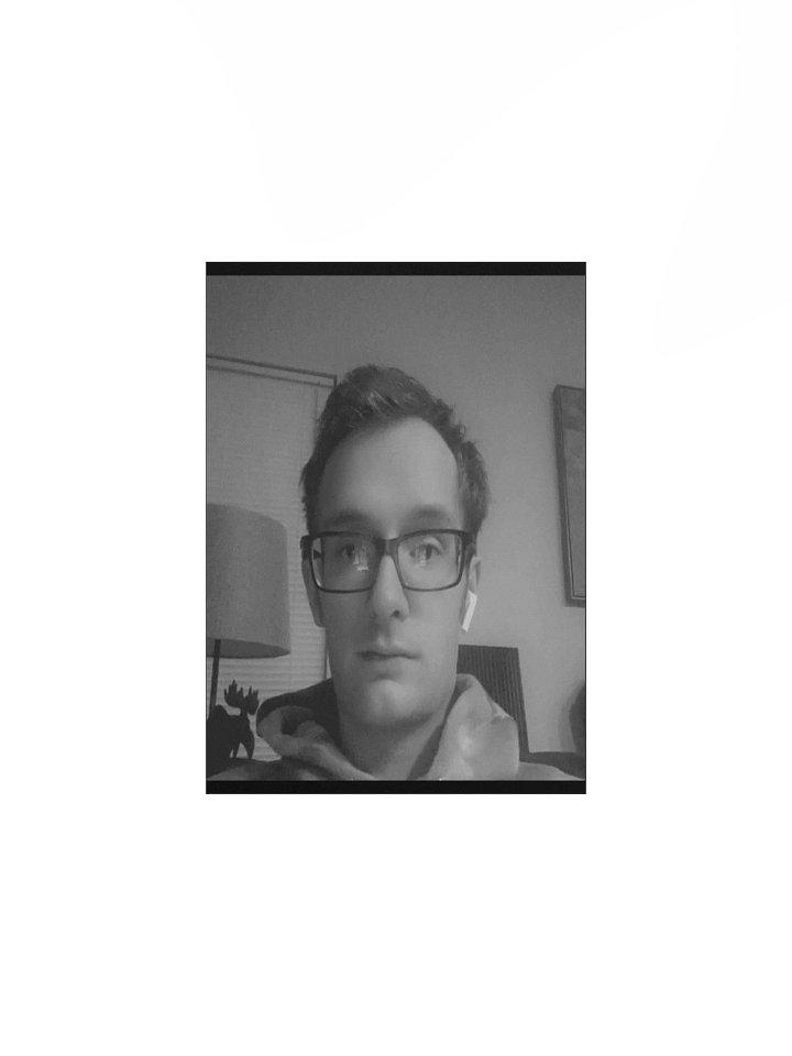 itssCSChris Poster Black and White product image (1)