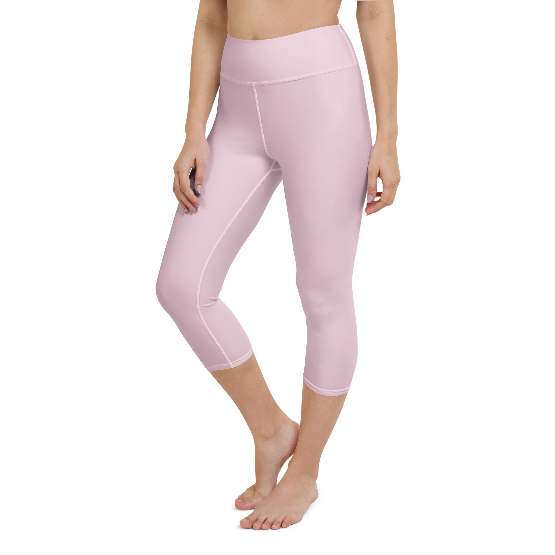 Clinical Capri Leggings (Pink Lace) product image (6)