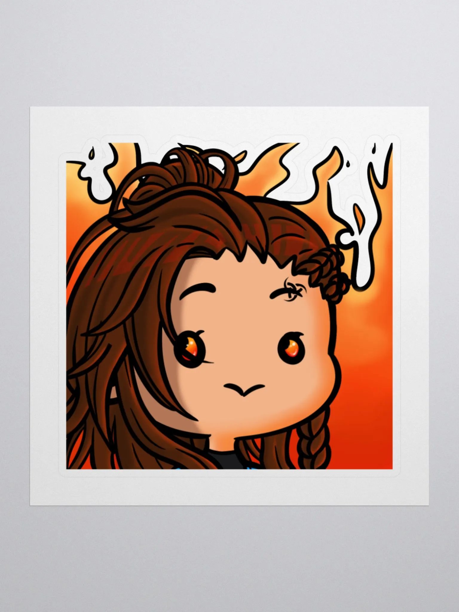 Fire Emoji sticker product image (1)