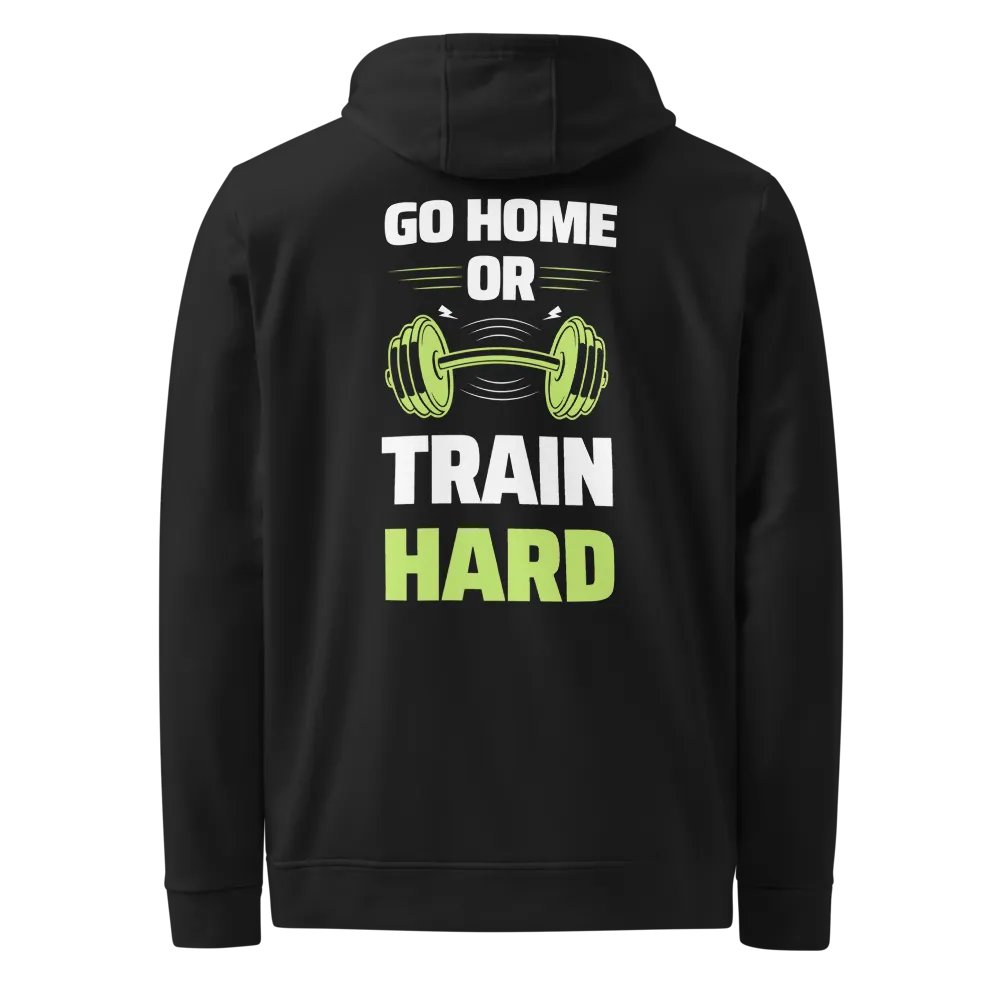 Train Hard Barbell Adidas® Hoodie product image (1)