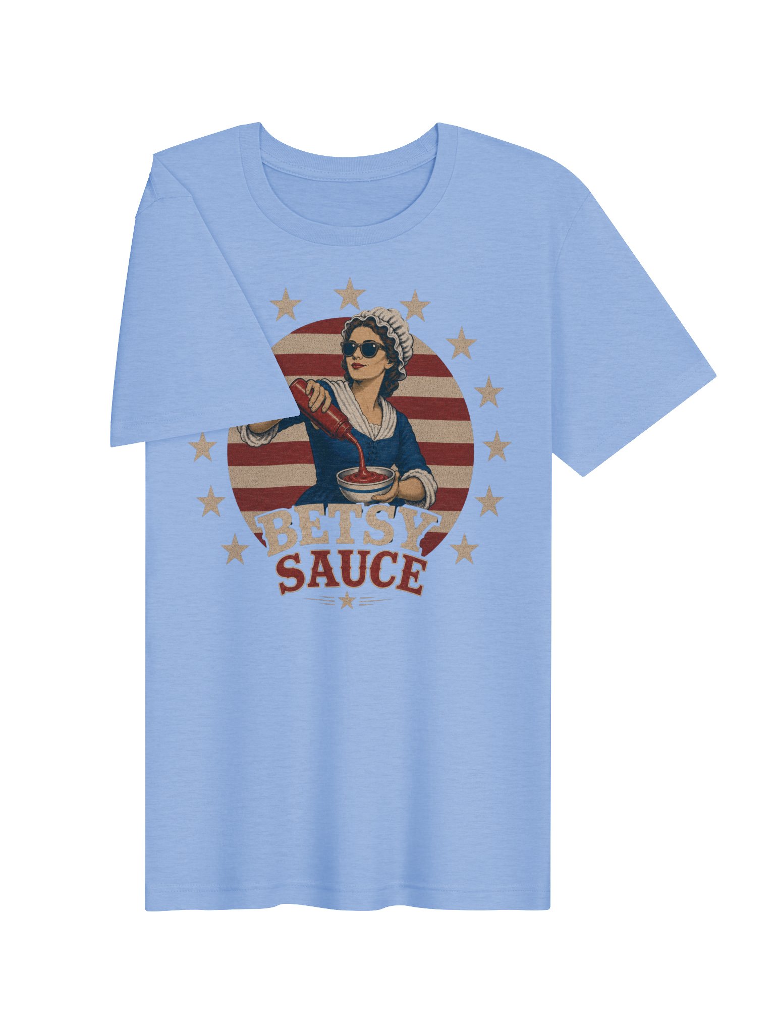 Betsy "Sauce" Ross T-Shirt | Grill Team 1776 Tee product image (73)