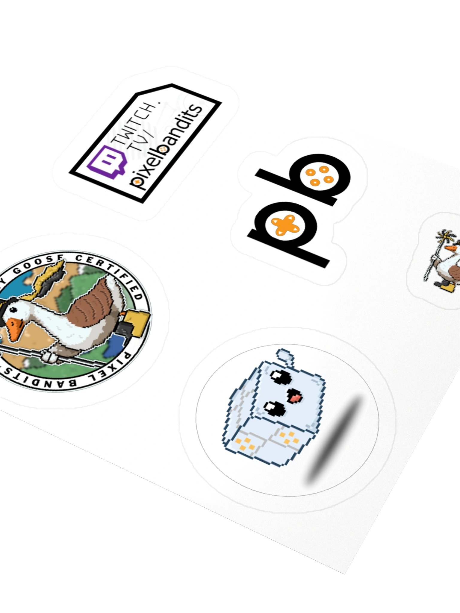 Pixel Bandits Sticker Sheet product image (3)