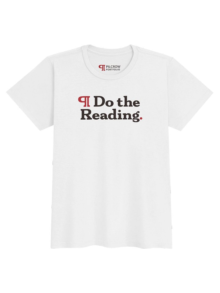 Do the Reading (Bold Serif) - Women's Semi-Fitted Cotton T-Shirt product image (9)