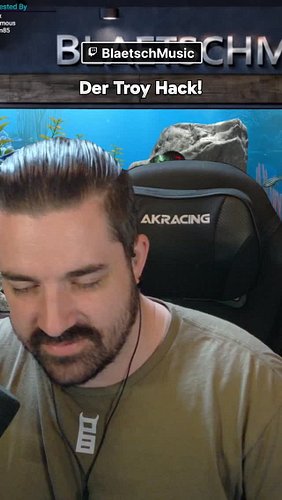 Pro-Tipp für den @troyhammaren Stream #streamtipps #gaminglife #twitchde #blaetschmusic