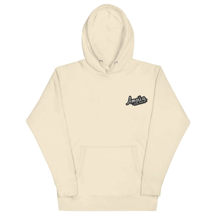 Amour des Mots (Love of Words) Premium Hoodie product image (2)