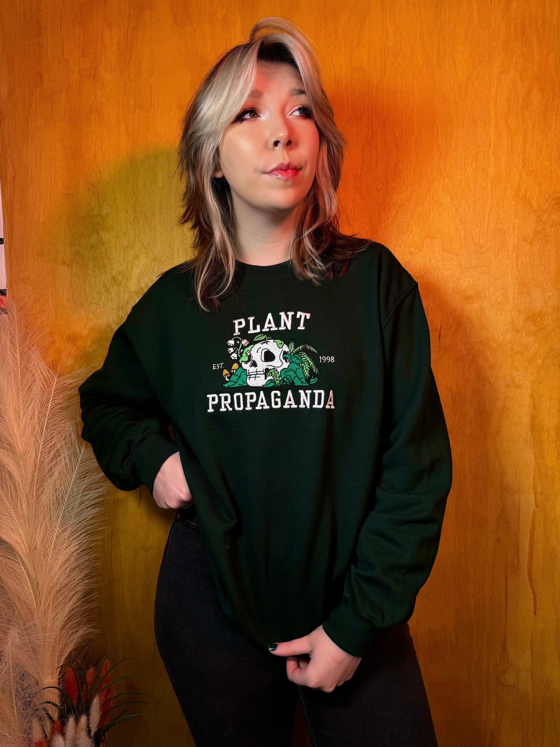 PLANT PROPADANGA VARSITY SWEATSHIRT product image (1)