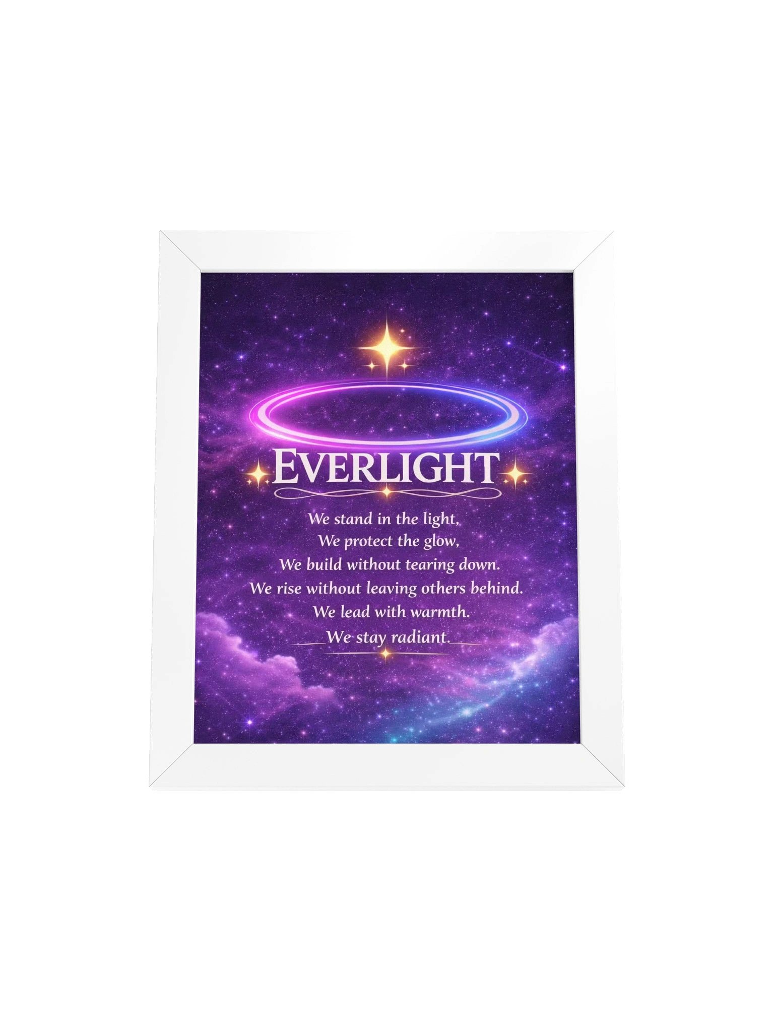 Everlight Oath Matte Poster product image (1)