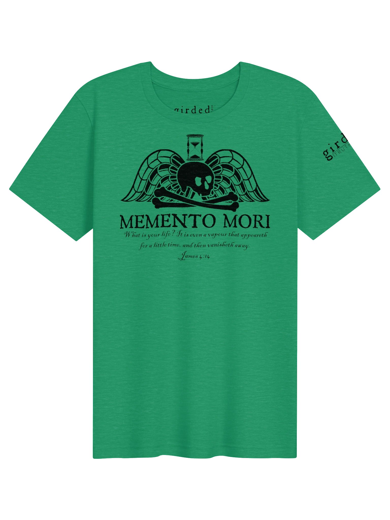Memento Mori James 4:14 Tee (Light Colored Shirts) product image (1)