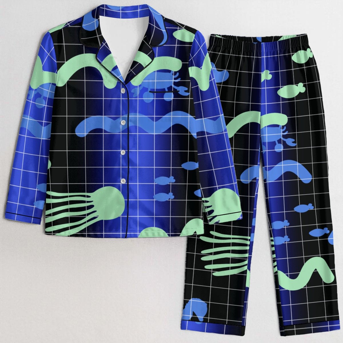 Ocean Dreams Satin Pajama Set product image (1)