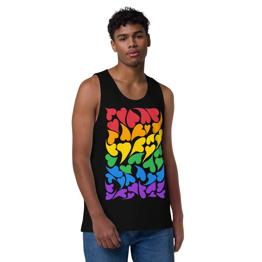 Nestled PRIDE Rainbow Tank Top product image (9)