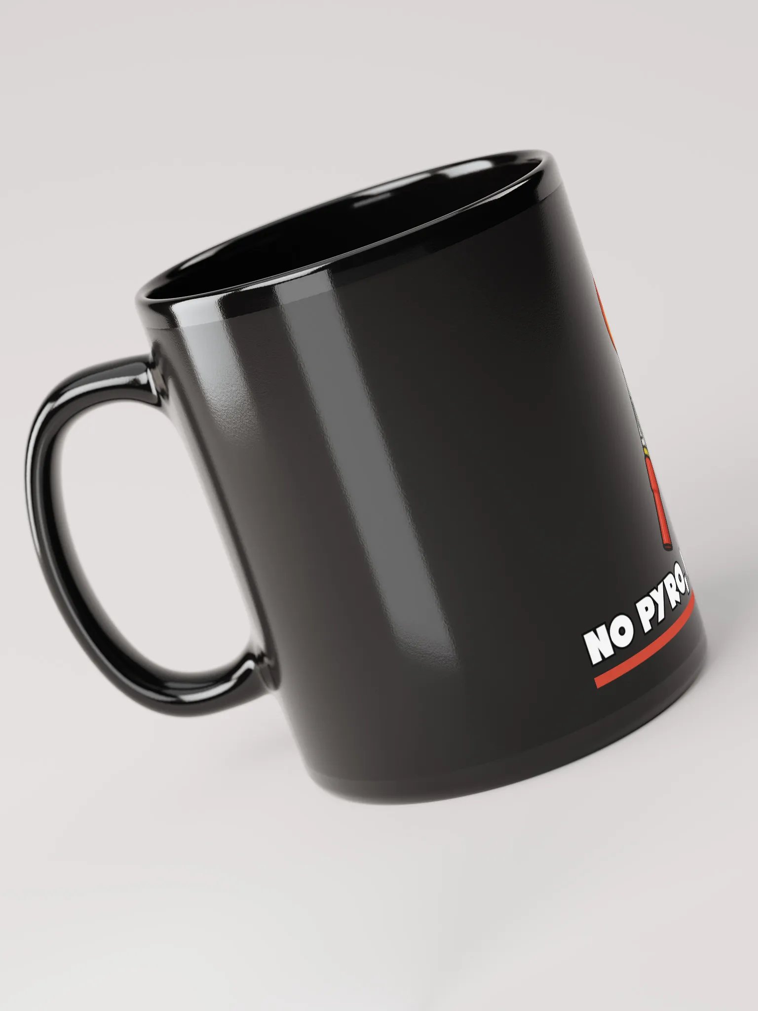 Cană No Pyro No party product image (4)