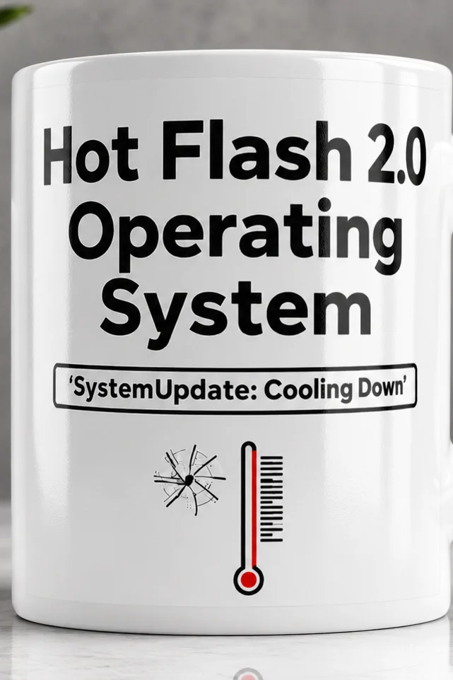 Hot Flash 2.0 Operating System Mug - Funny Menopause Gift - System Update Cooling Down product image (1)