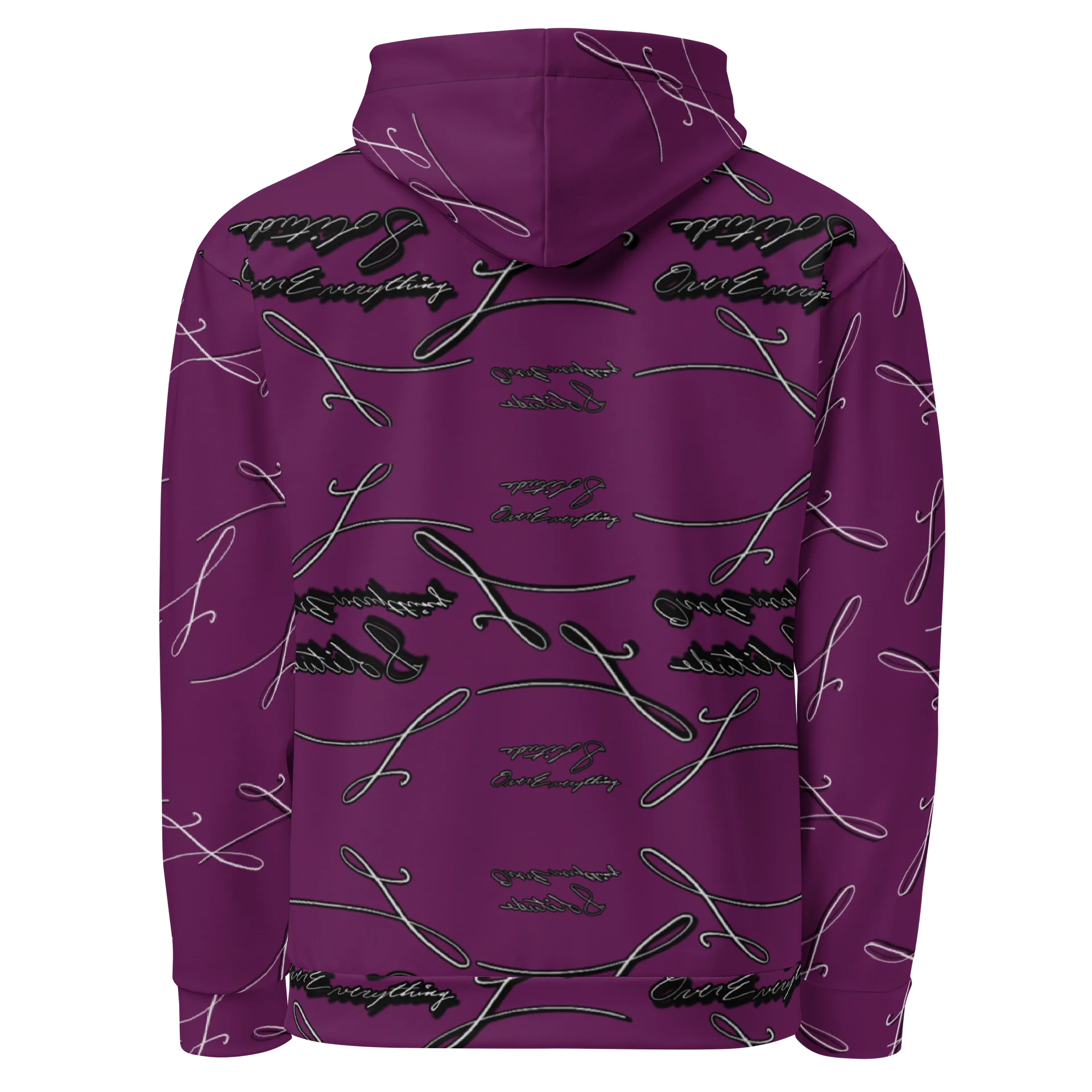 On the Go Til' Purple Solitude Over Everything V1 Hoodie product image (2)