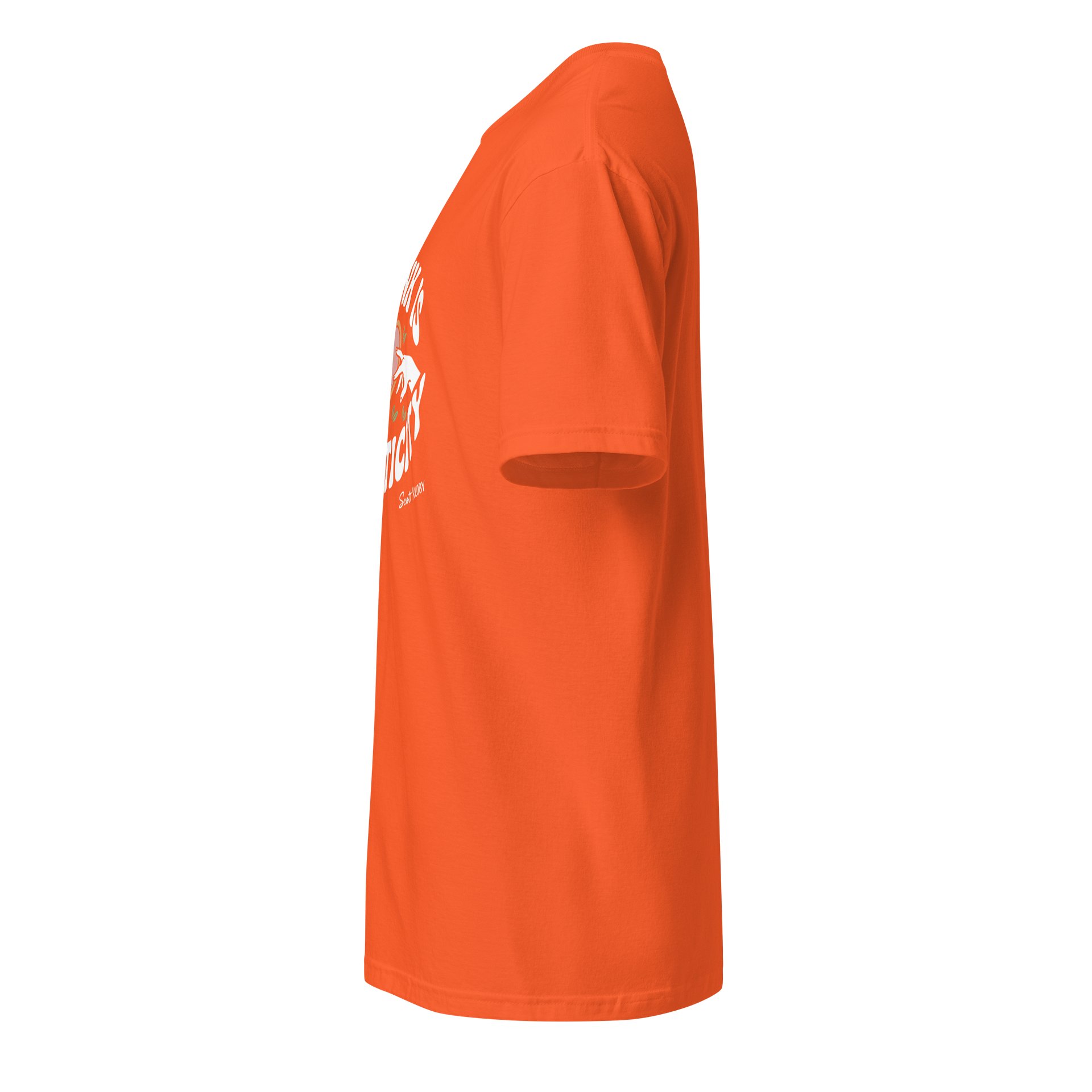 “My Kink Is Authenticity” Orange Soft-Style T- product image (3)