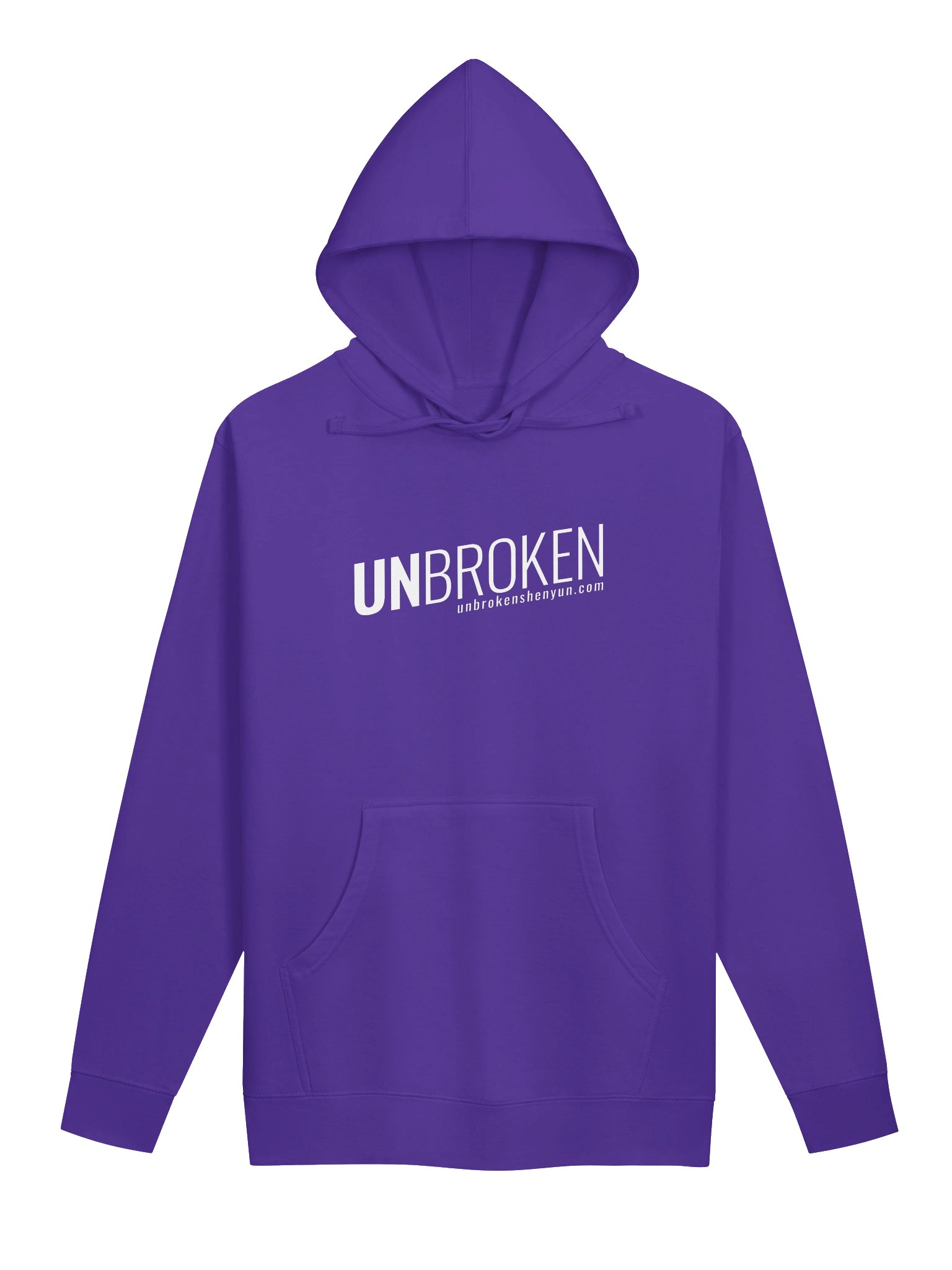UNBROKEN Logo Hoodie (Purple, Navy, Black) product image (1)