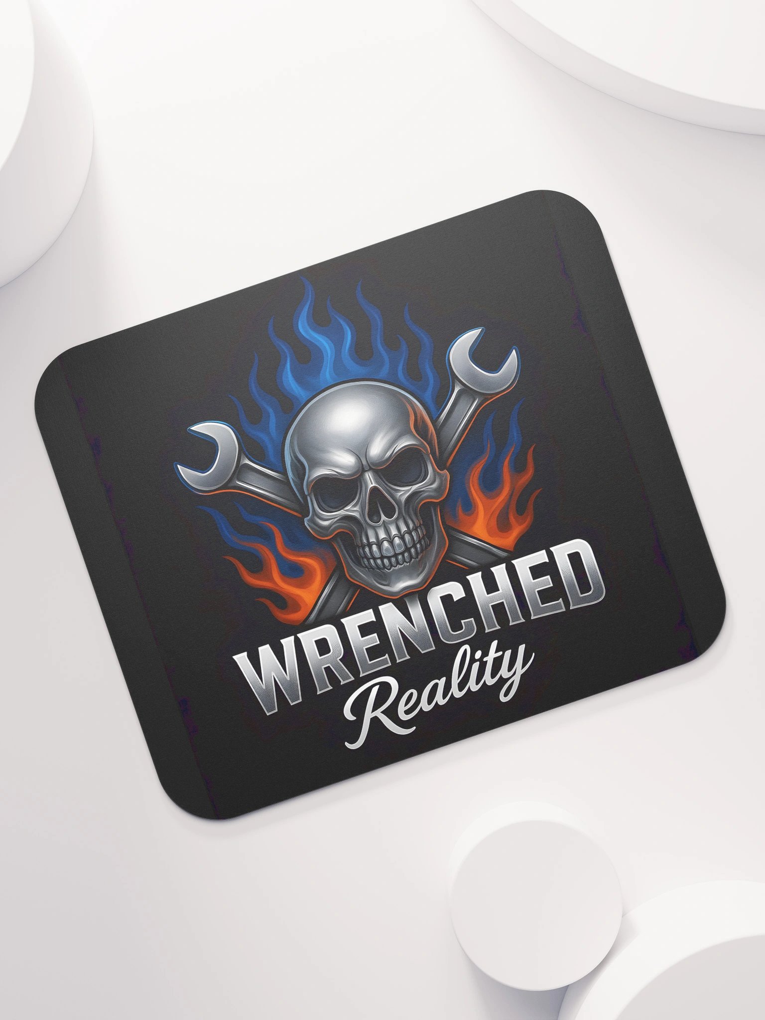 Flaming Skull Mouse Pad product image (7)