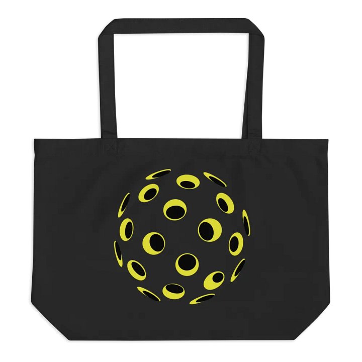 Pickleball Solar Flare Abstract Sphere Tote product image (1)