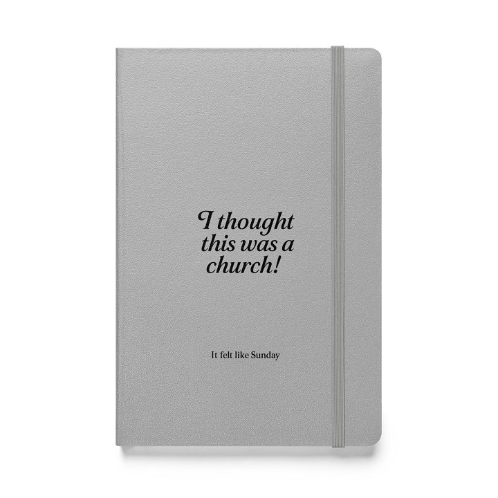 📓 “I Thought This Was a Church!” Notebook product image (1)
