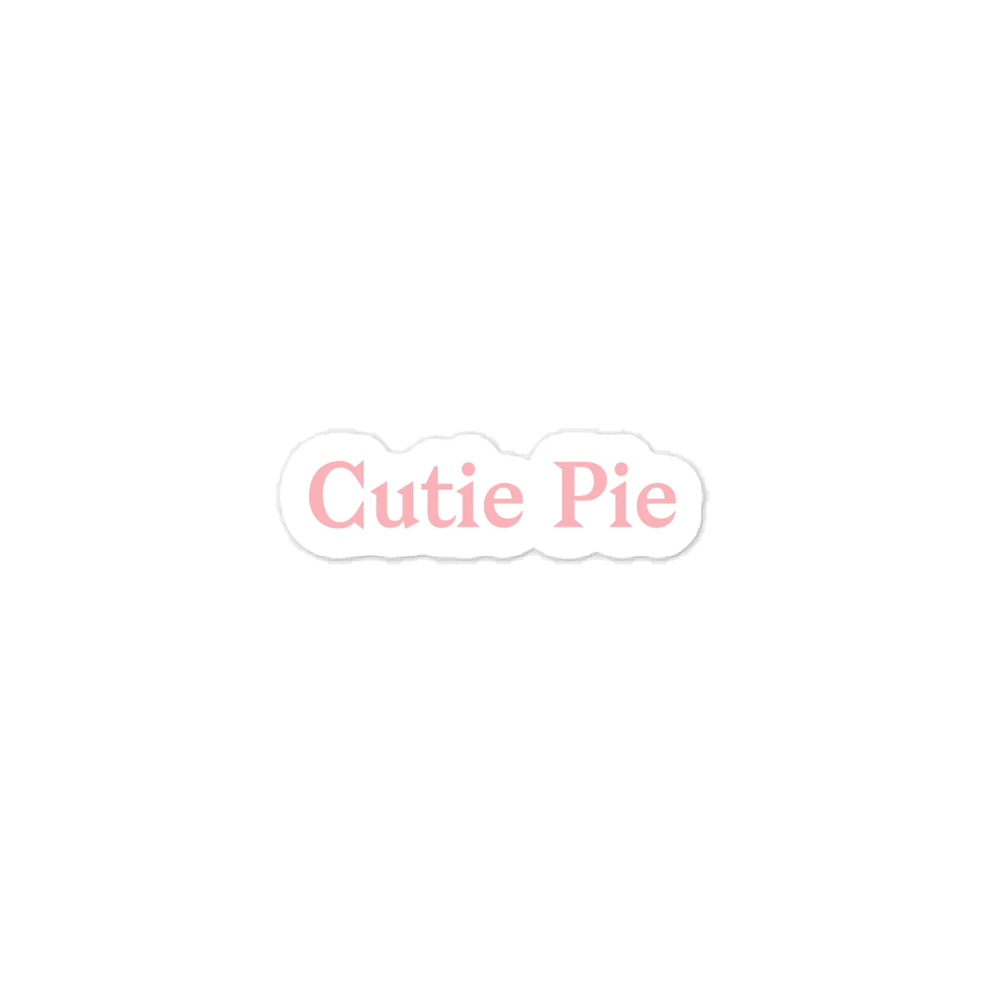 Cutie Pie Valentine’s Day Sticker product image (1)