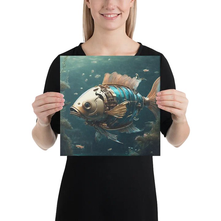 Mechanical Fish In The Sea Wall Art product image (2)