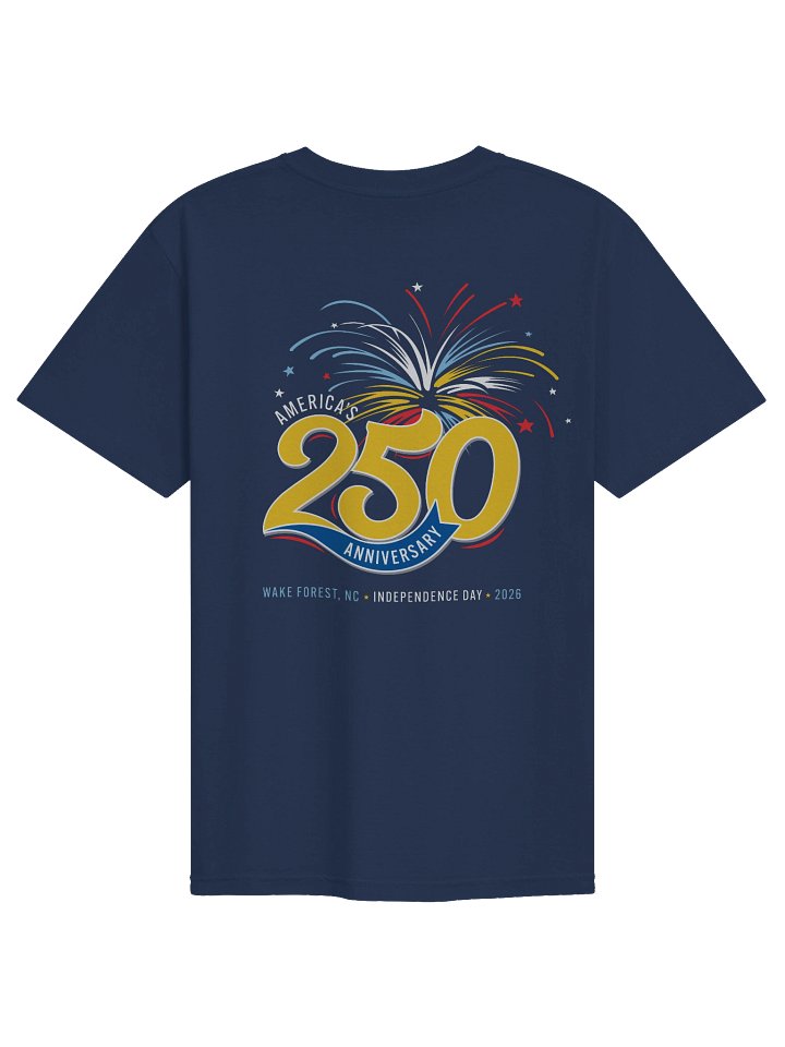 2026 Town of Wake Forest Fireworks Spectacular T-Shirt product image (2)