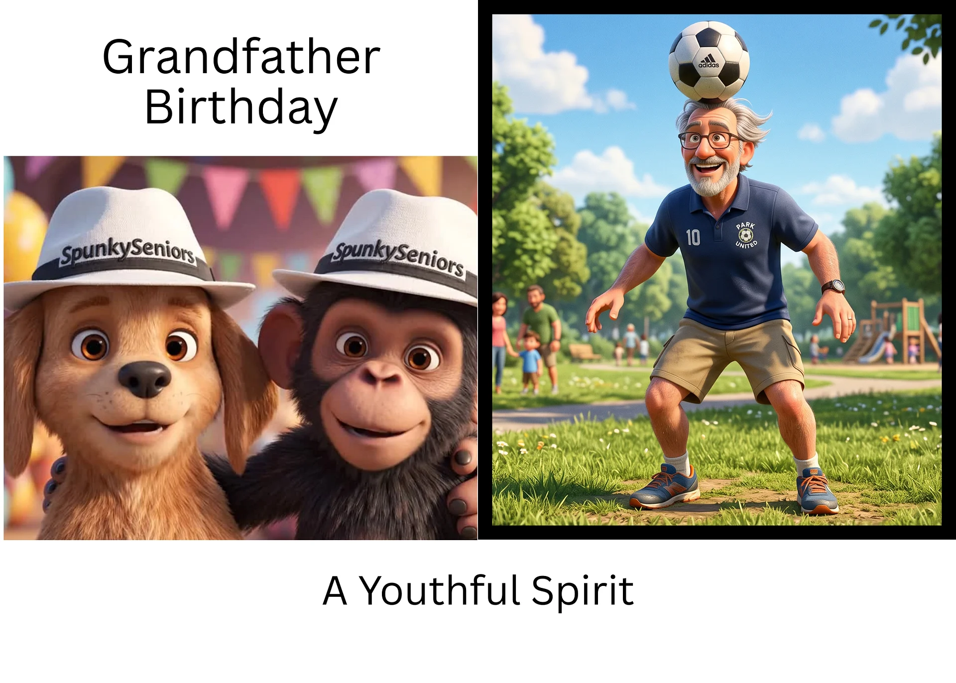 A Youthful Spirit: Grandfather Birthday product image (1)