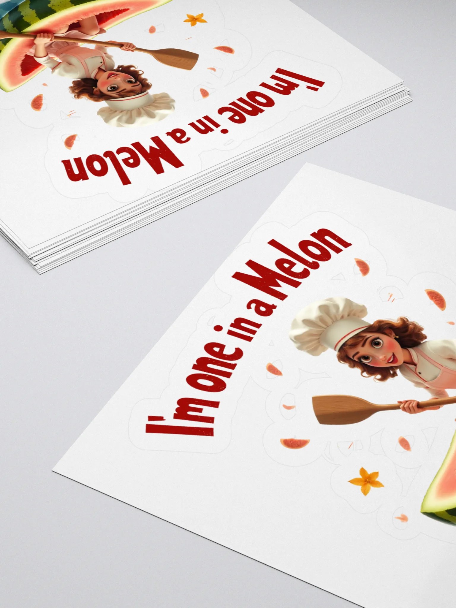 One in a Melon Chef Stickers product image (12)