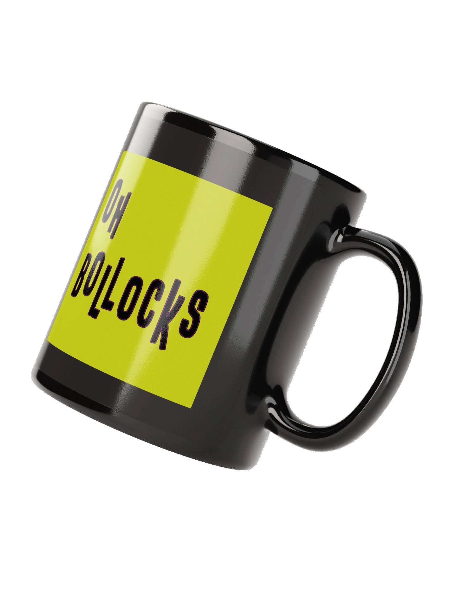 OH BLOCKS Pop Art Black Mug product image (7)