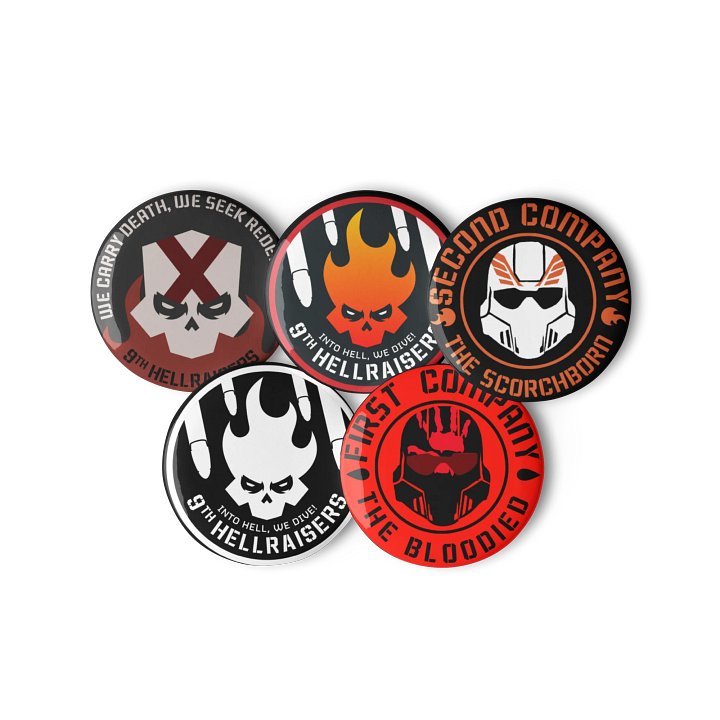 Hellraisers Pin Set product image (3)
