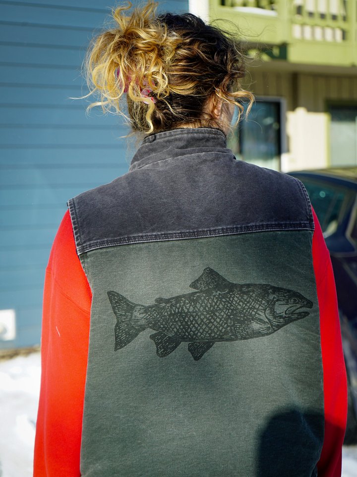Custom Salmon Clothing Print product image (1)