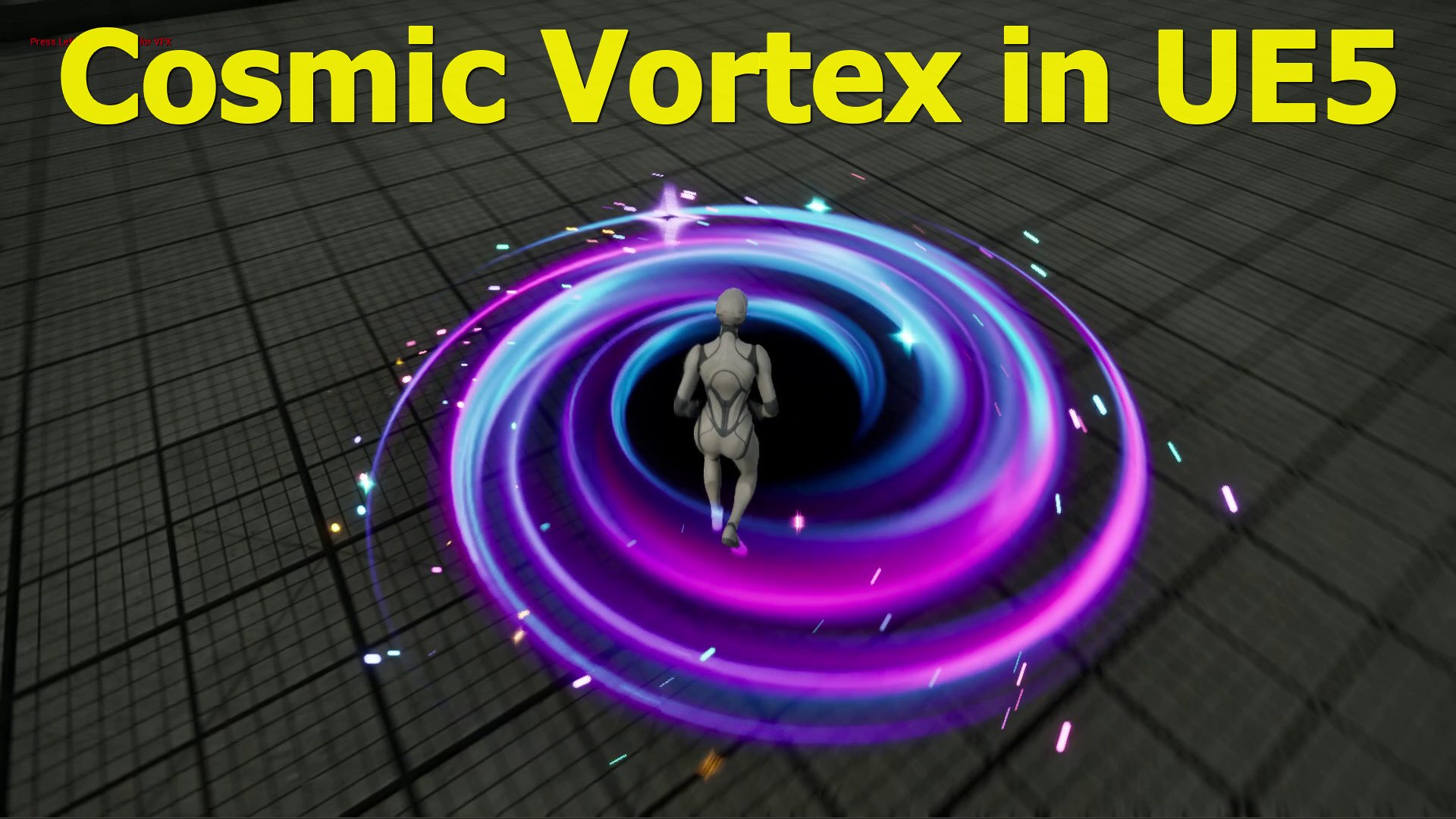 Cosmic Vortex in Unreal Engine 5 Niagara product image (1)