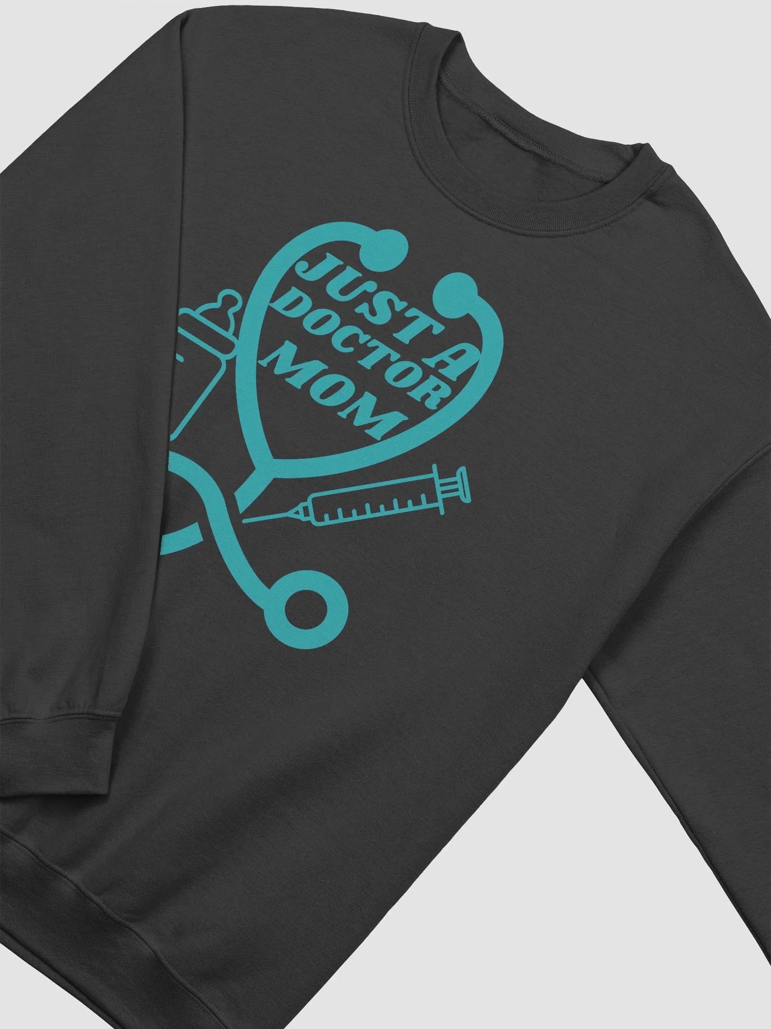 Doctor Mom Stethoscope Crewneck Sweatshirt product image (18)