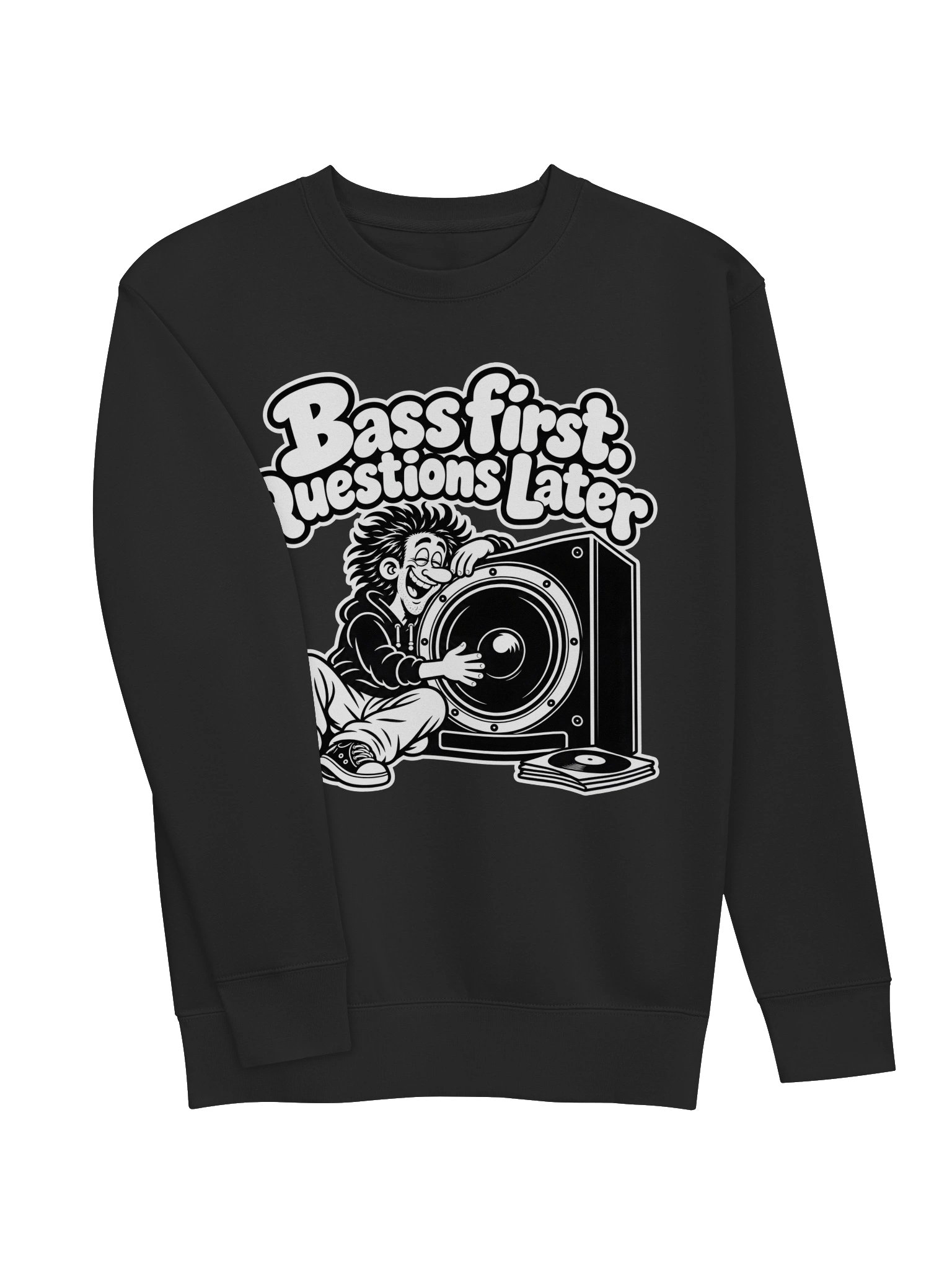 Bass First Questions Later - Long Sleeve T-shirt product image (15)