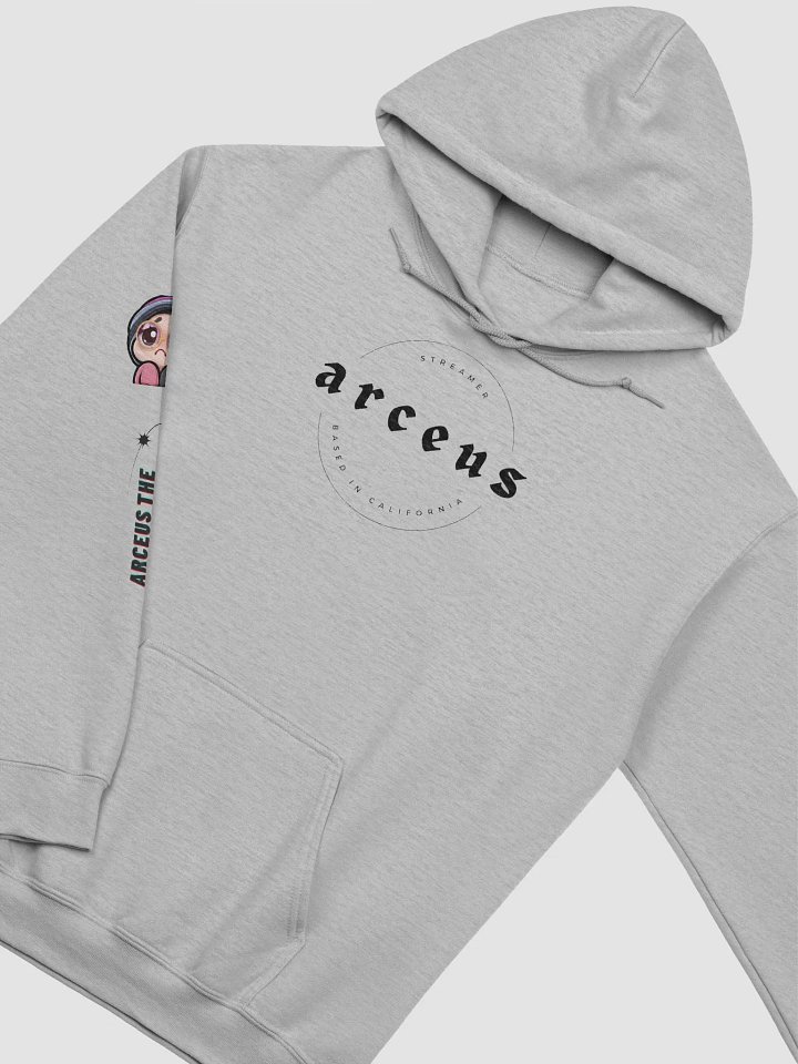 arc logo grey hoodie product image (2)