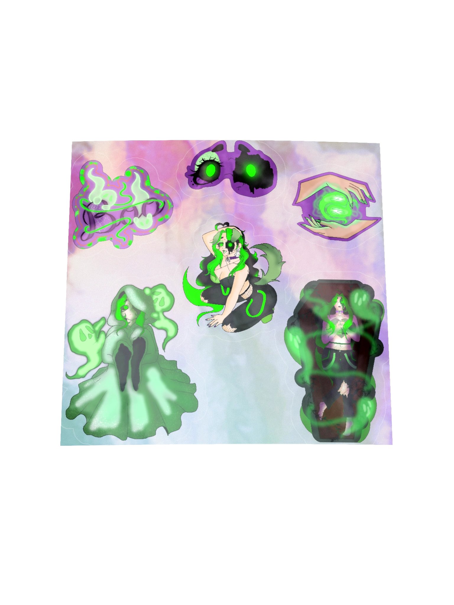 Cursed Sticker Set product image (1)