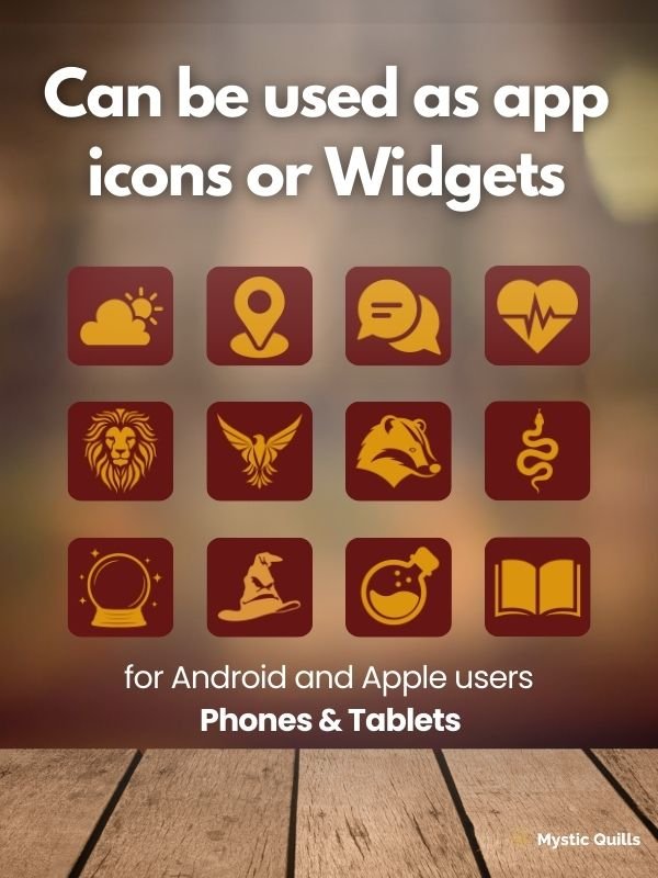 House of Lions Aesthetic Minimalist App Icon Pack for Phones and Tablets Android and IOS product image (4)