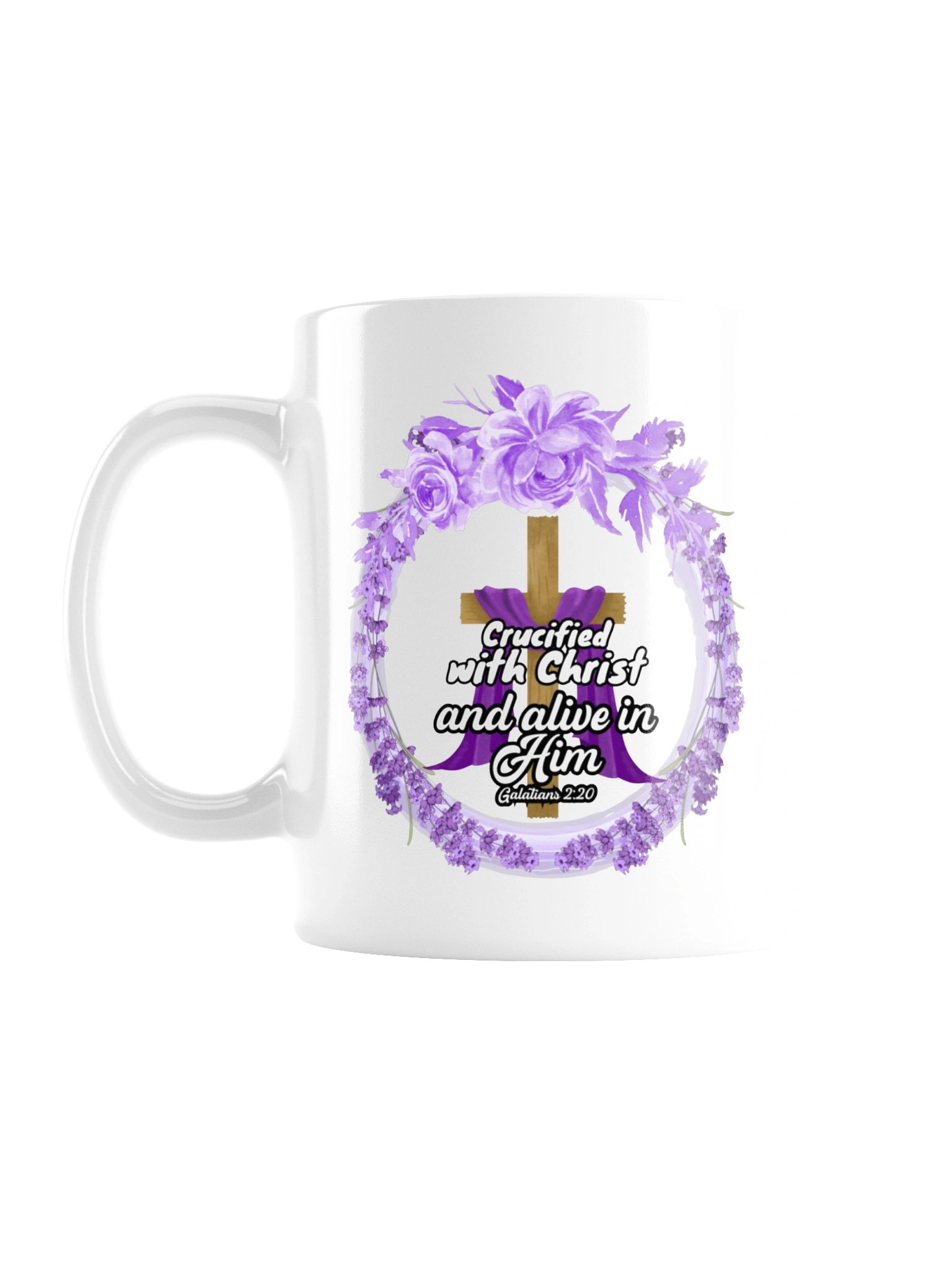 Alive in Him Galatians 2:20 Mug product image (2)