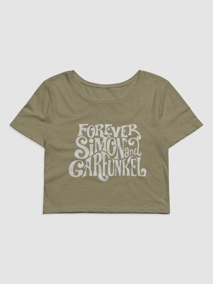 Forever Simon and Garfunkel Crop Tee product image (1)
