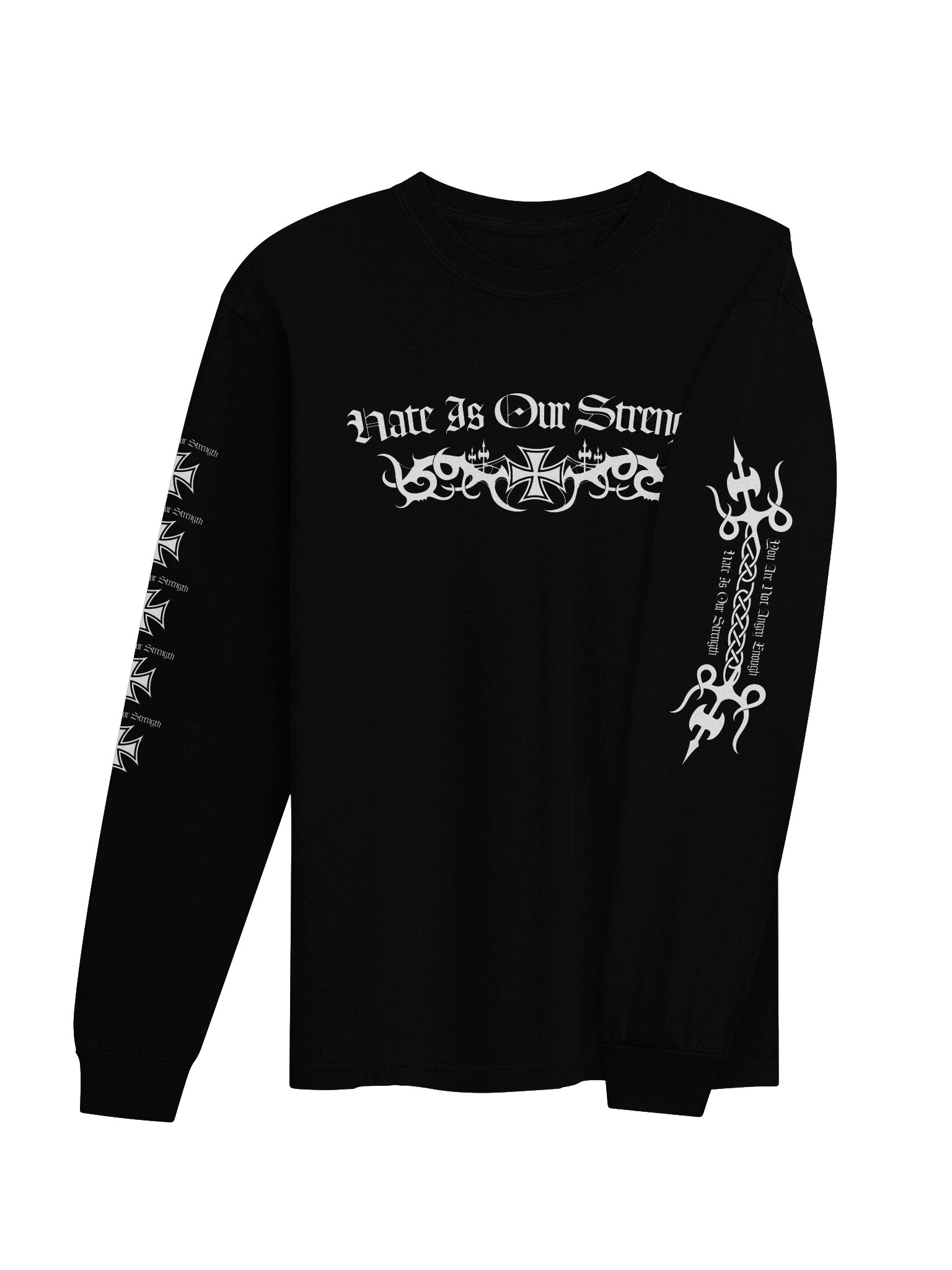 HATE IS OUR STRENGTH LONGSLEEVE product image (4)