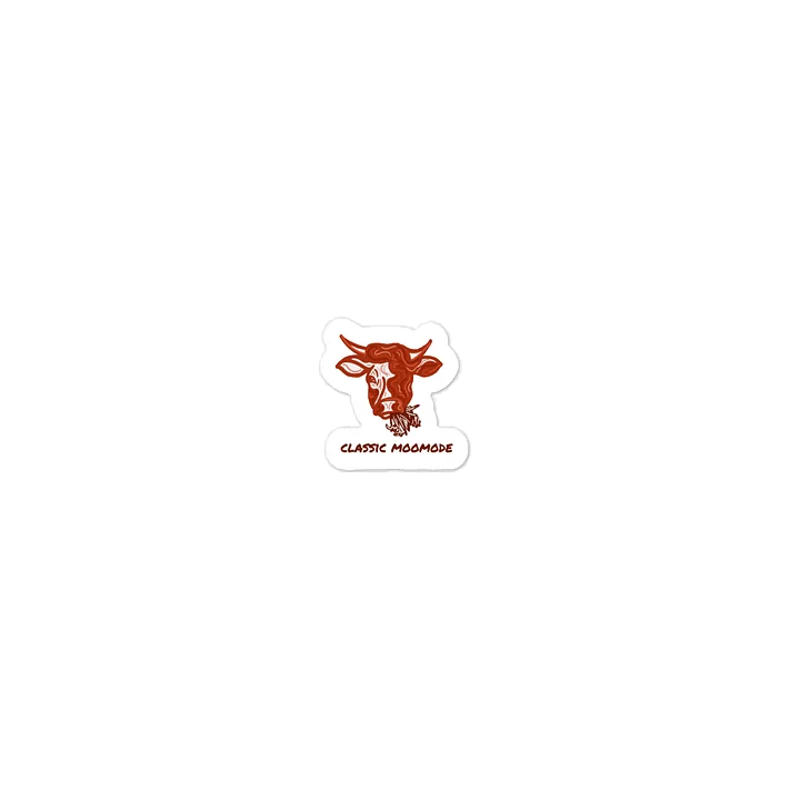 Classic MooMode - Vinyl Sticker product image (2)