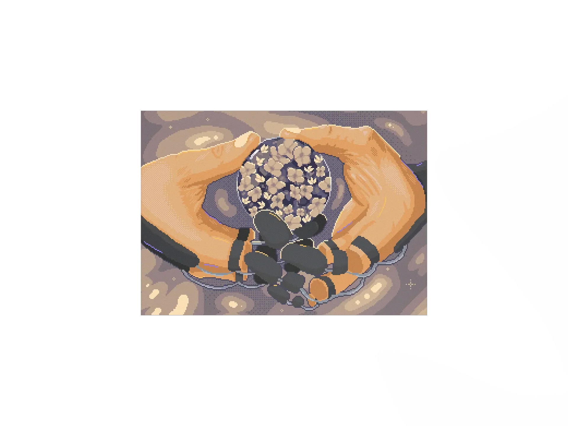 Prosthetic Flowers Print product image (1)
