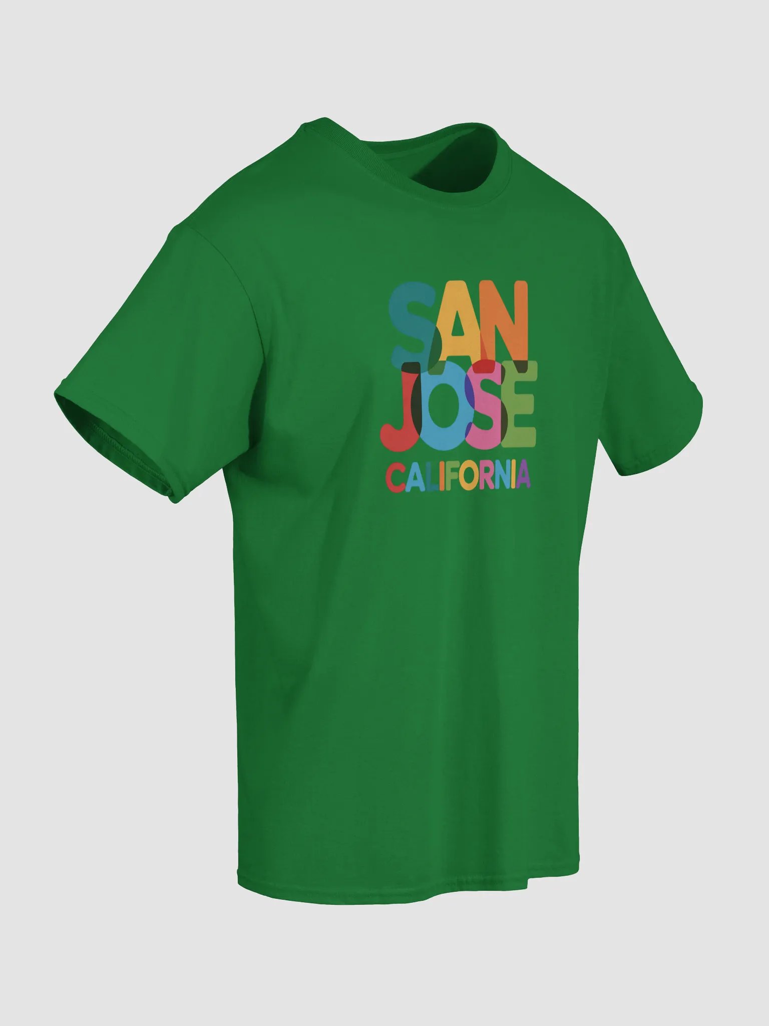 Vibrant San Jose California T-Shirt product image (42)