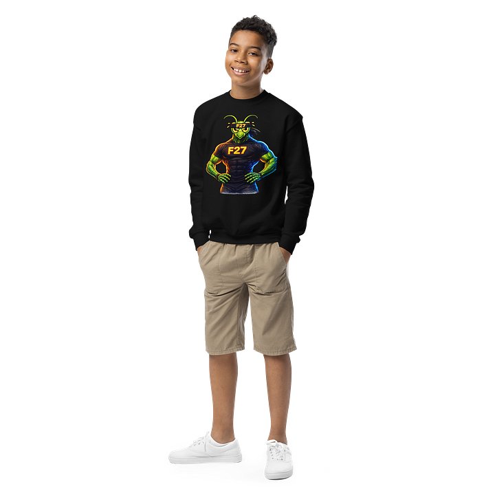 F27 Muscle Mantis Youth Sweatshirt product image (1)