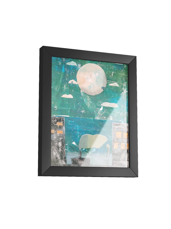 The Silent City (Framed Poster) product image (4)