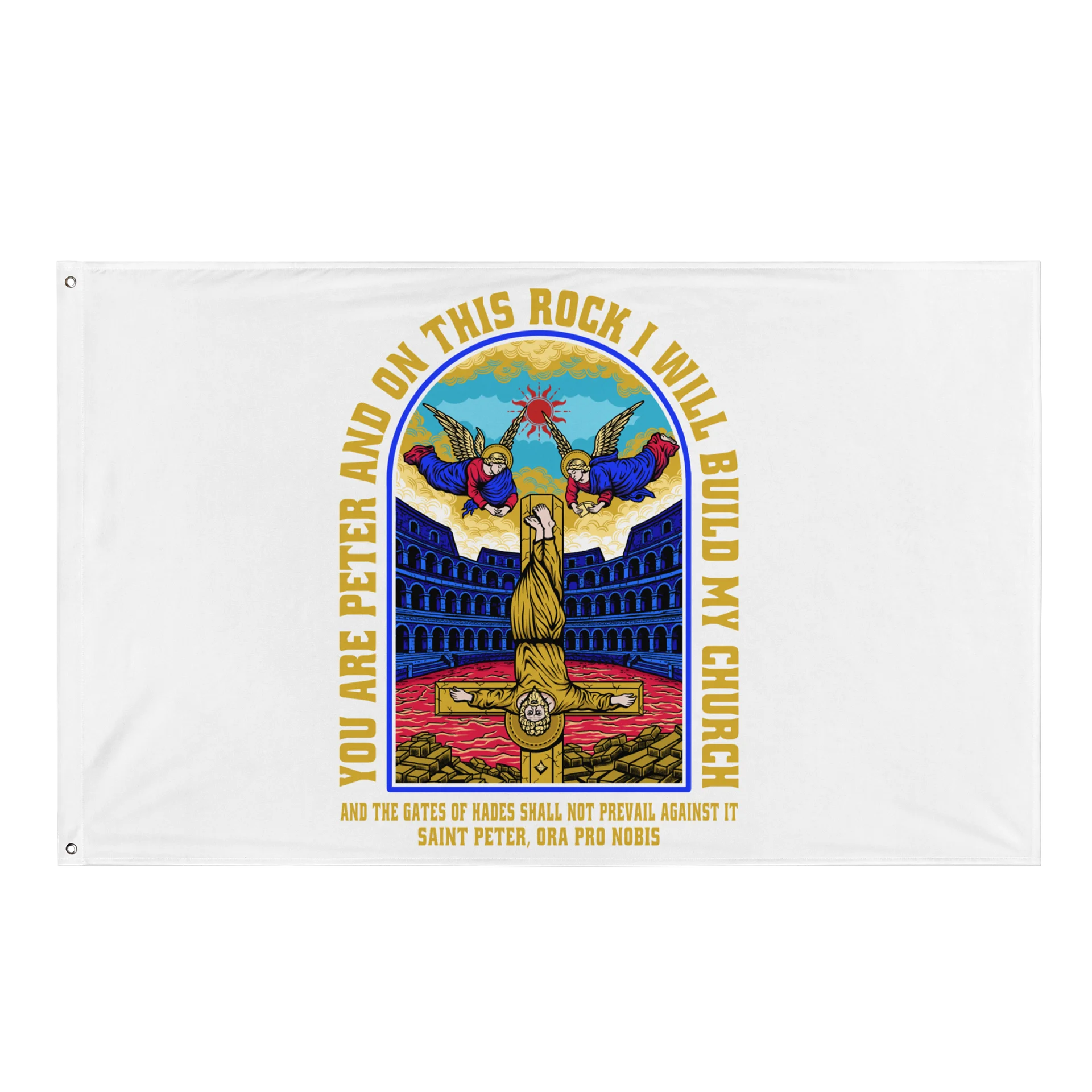 Saint Peter's Cross Flag v2 product image (1)