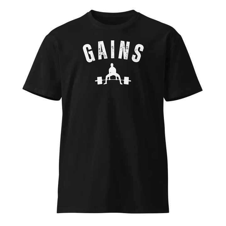 Deadlift Gains Unisex Tee product image (1)