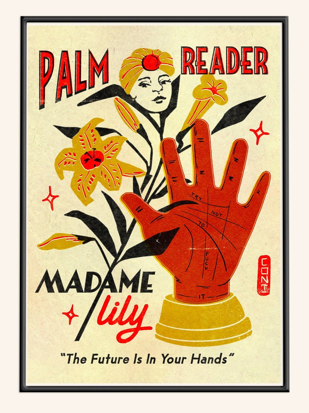 Palm Reader Print product image (1)